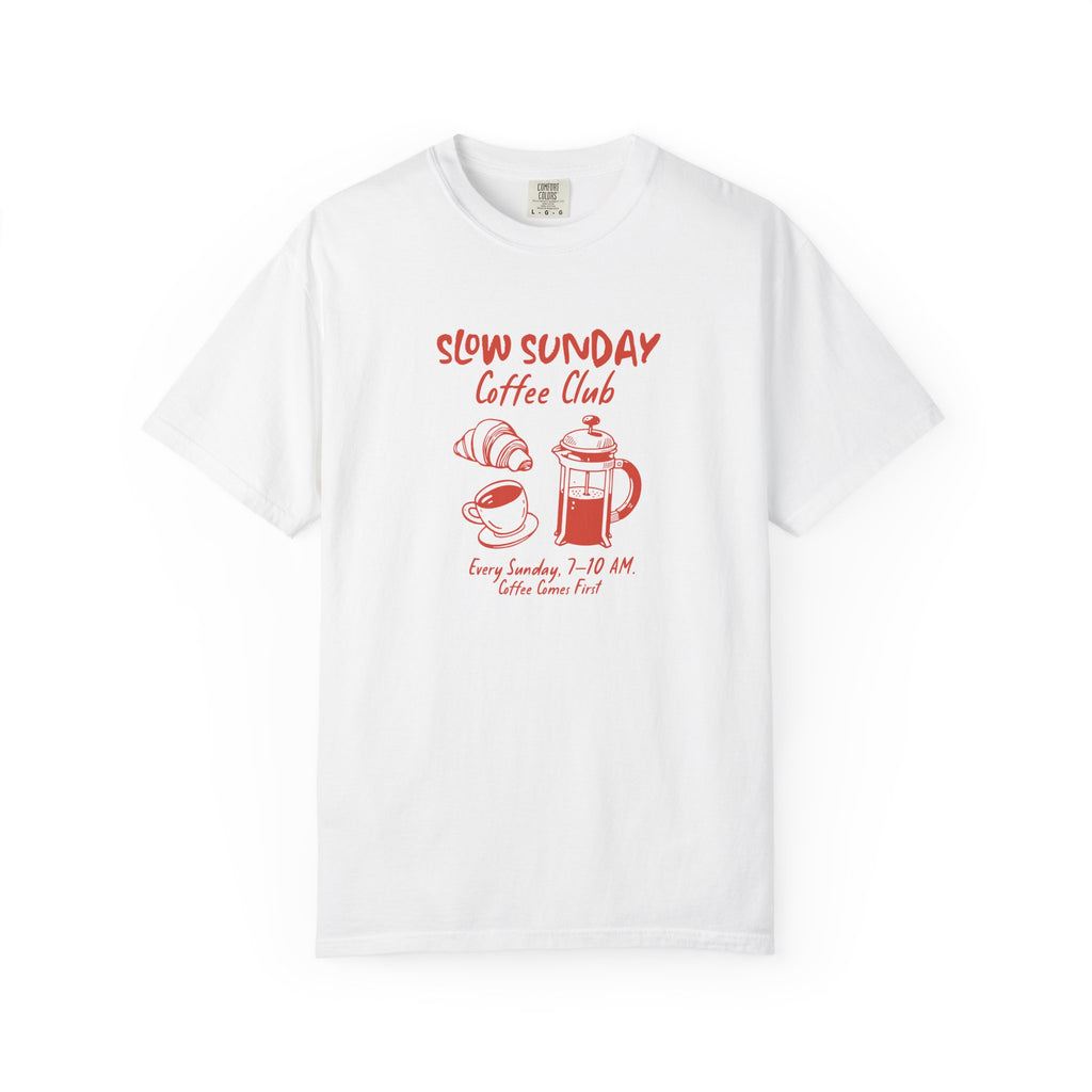 Slow Sunday Coffee Club T-Shirt