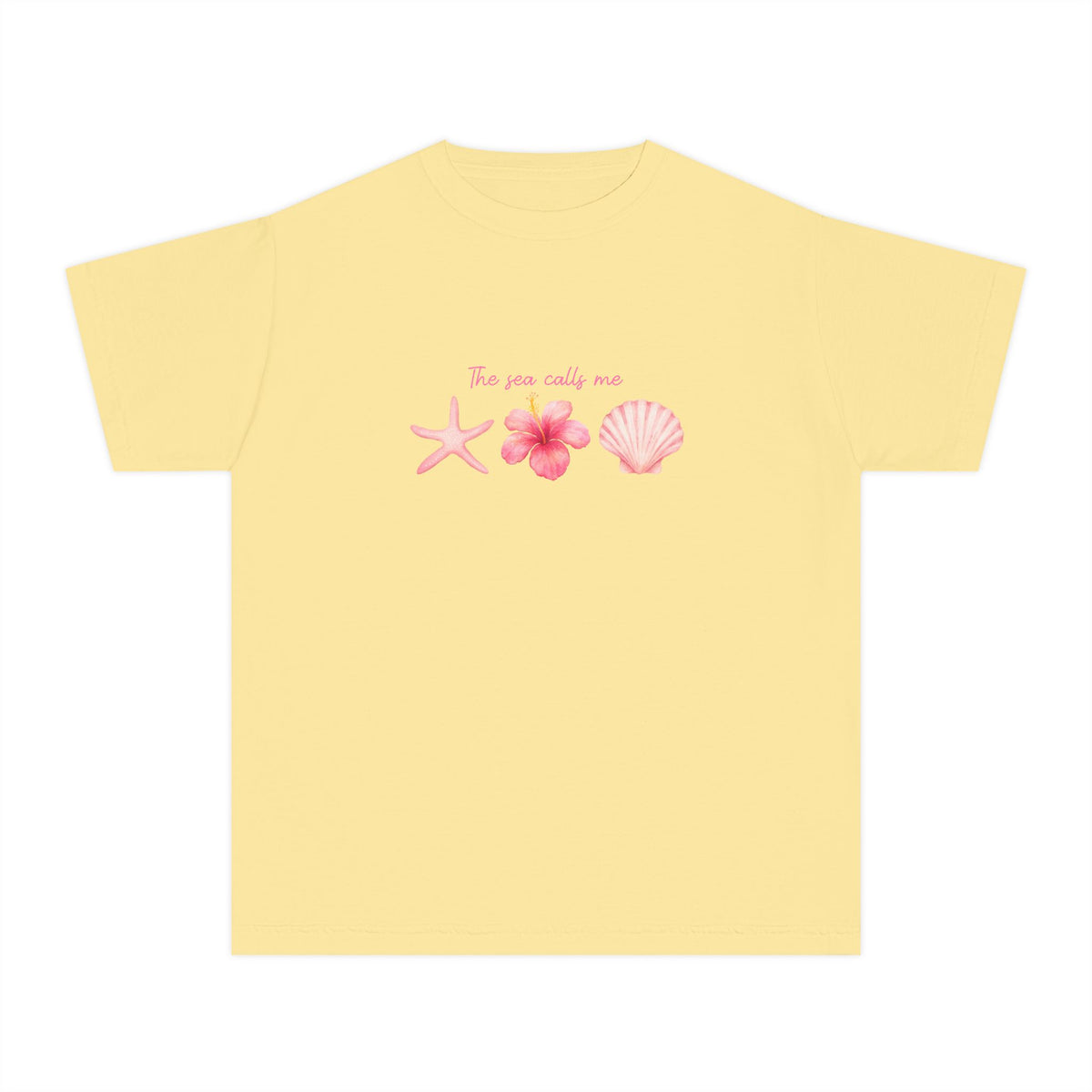 The Sea Calls Me Baby Tee