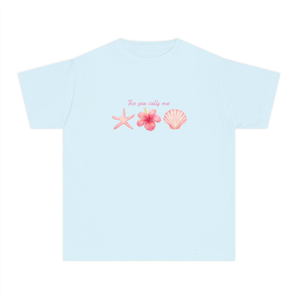 The Sea Calls Me Baby Tee