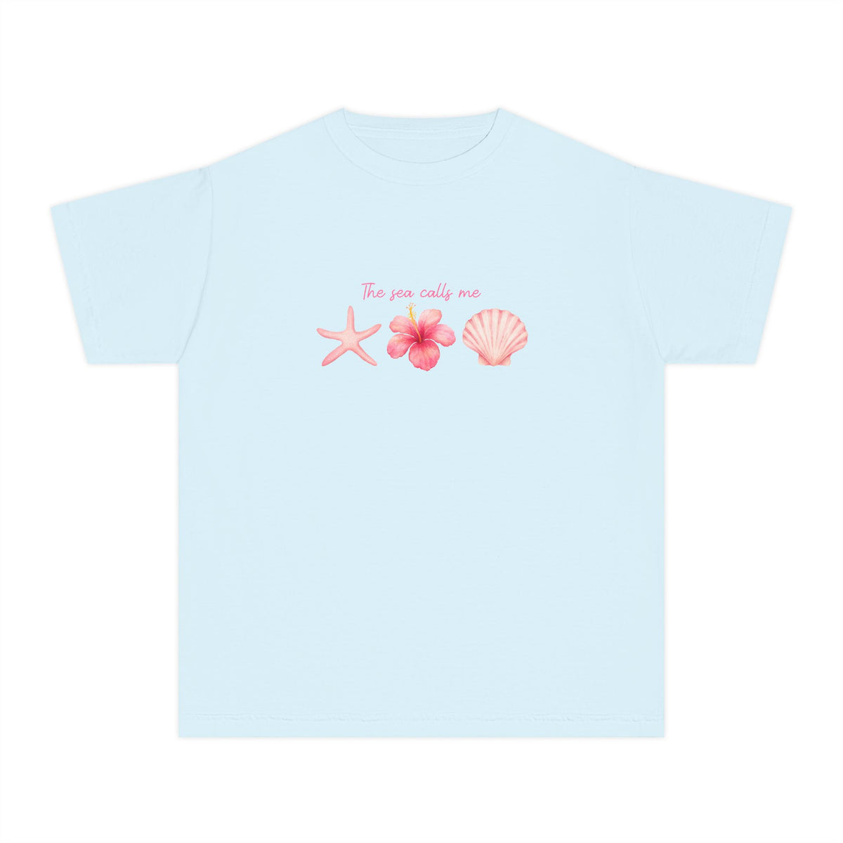 The Sea Calls Me Baby Tee