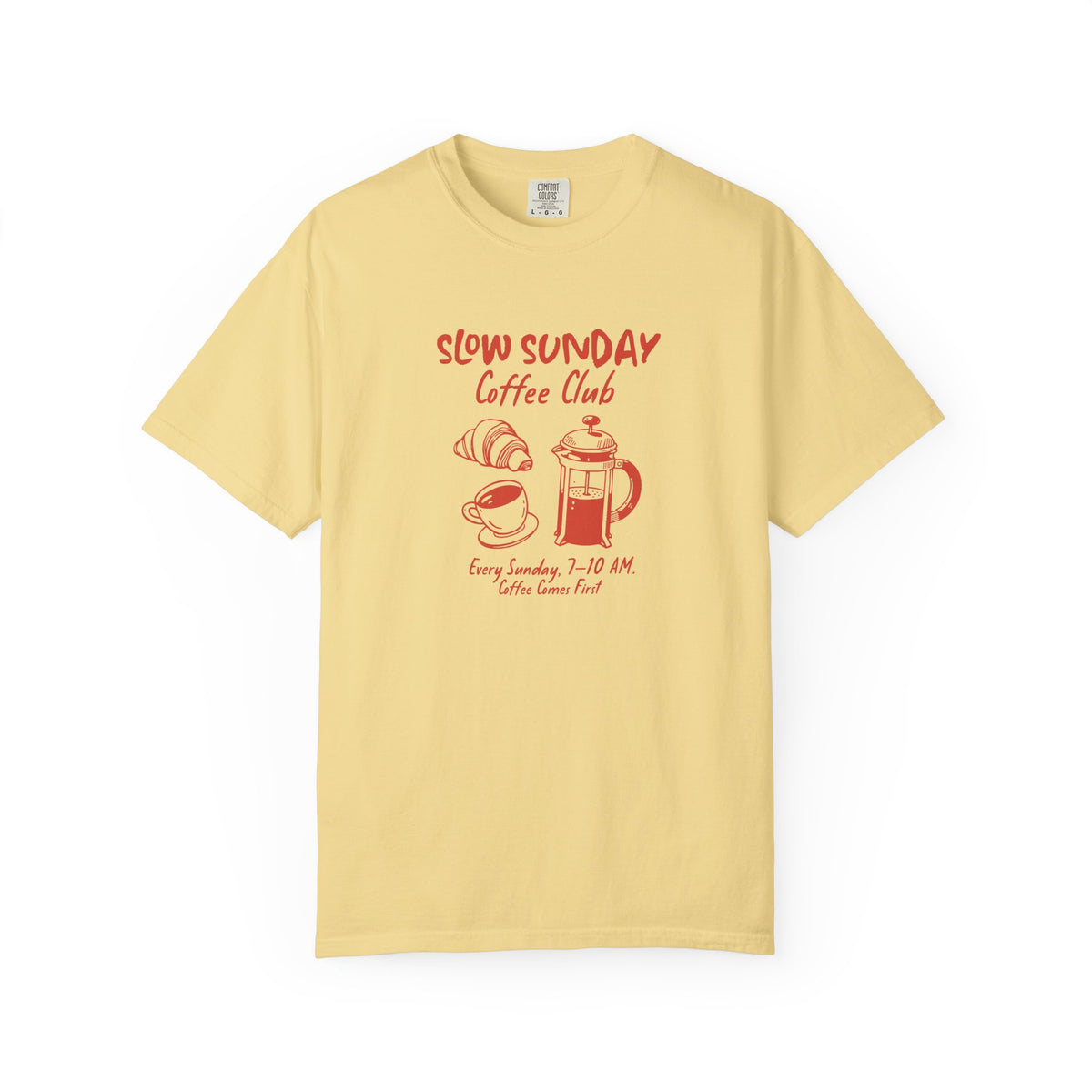 Slow Sunday Coffee Club T-Shirt