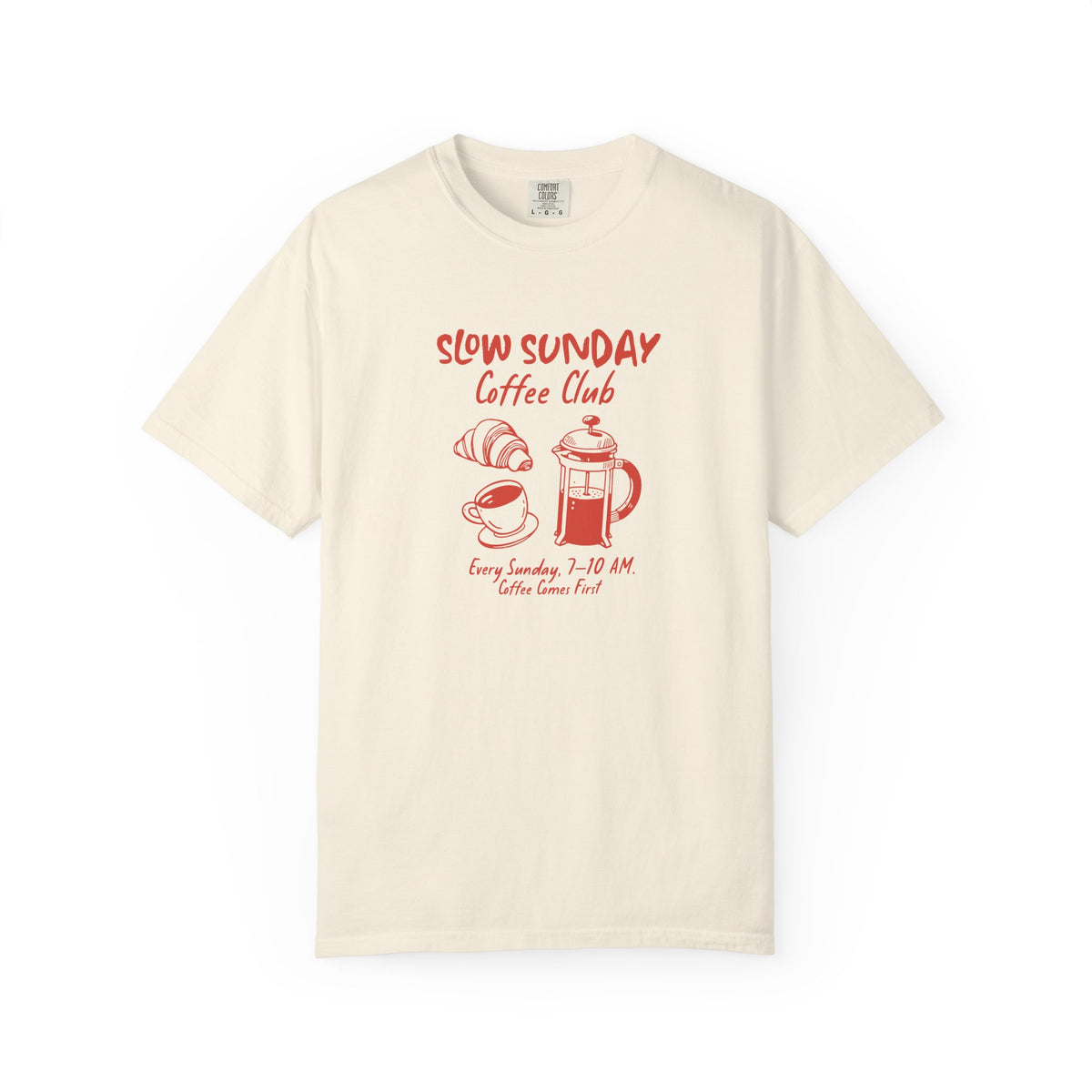 Slow Sunday Coffee Club T-Shirt